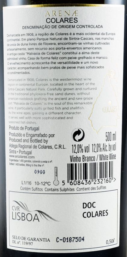 2016 Colares Arenae white 50cl
