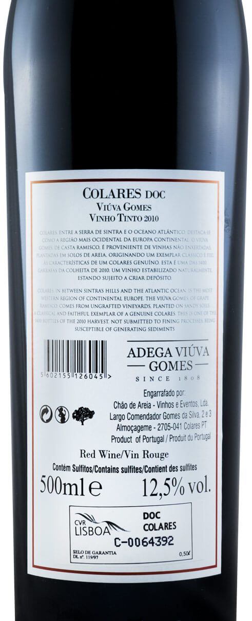 2010 Adega Viúva Gomes Collares red 50cl