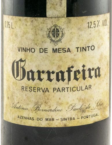 1966 Paulo da Silva Garrafeira Reserva Particular Azenhas do Mar tinto