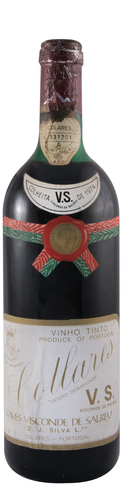1974 Visconde de Salreu Colares red