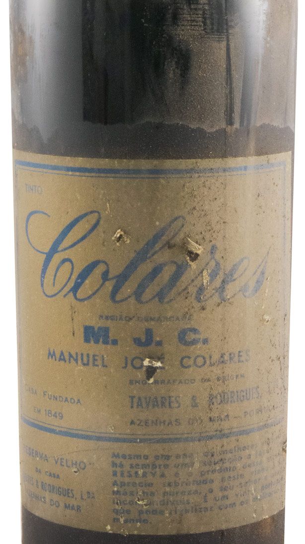M.J.C. Colares Reserva Velho tinto