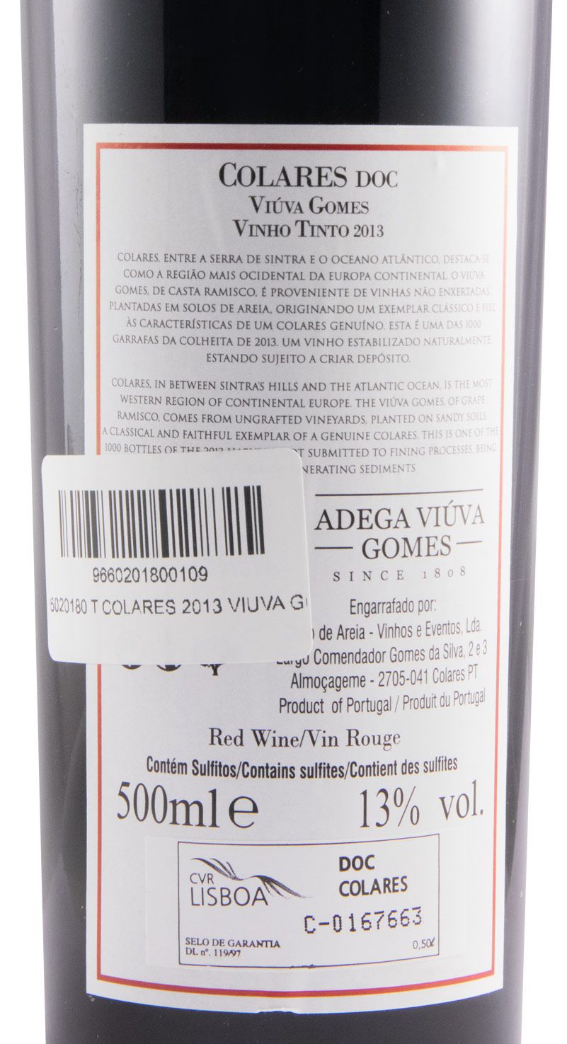 2013 Adega Viúva Gomes Collares tinto 50cl