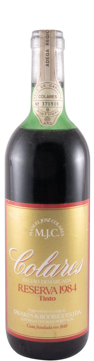1984 Colares M.J.C. Reserva red