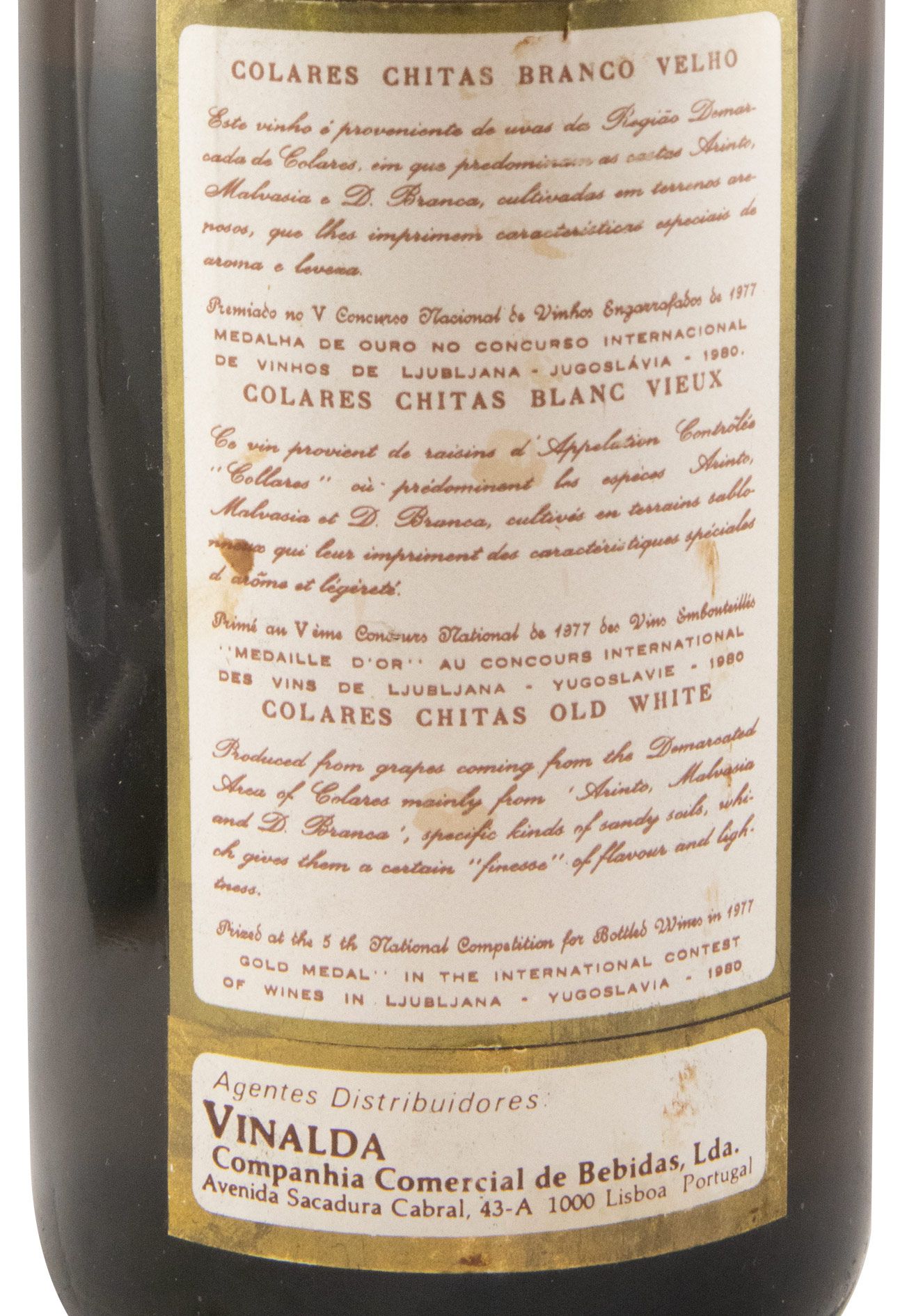 1979 Colares Chitas Reserva white