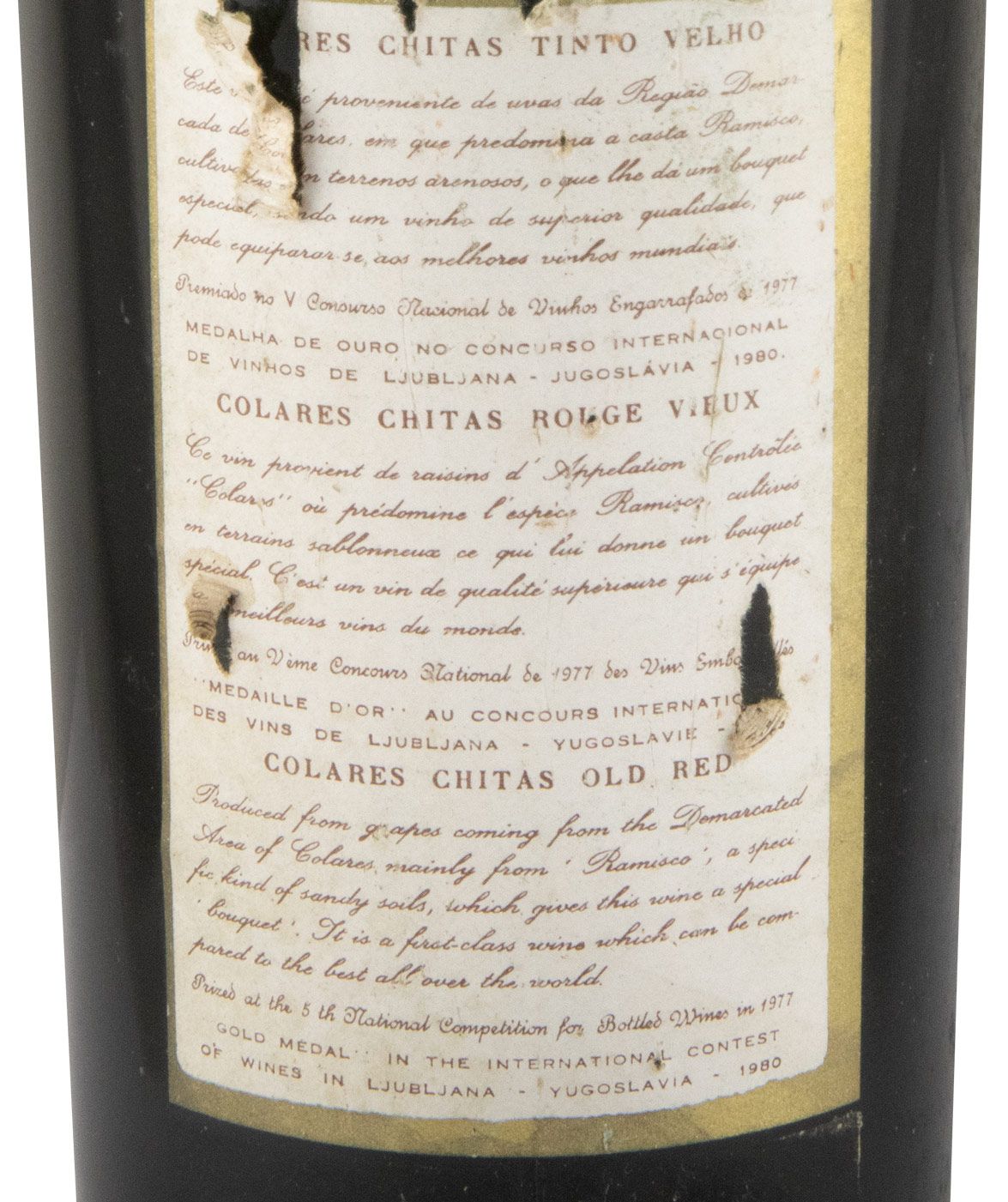 1968 Colares Chitas Reserva Velho tinto