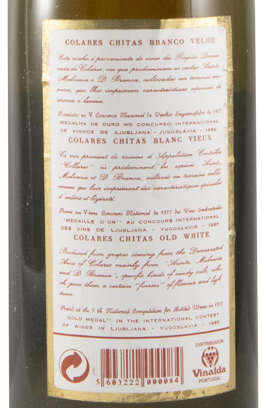 1992 Colares Chitas white