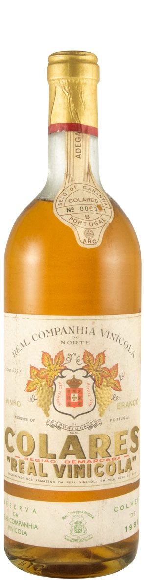 1981 Colares Real Vinícola Reserva branco