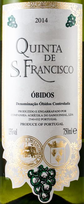 2014 Quinta de S. Francisco white