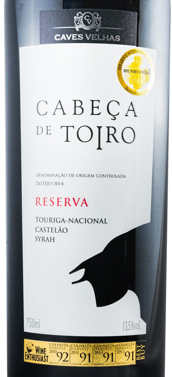 2014 Cabeça de Toiro Reserva tinto