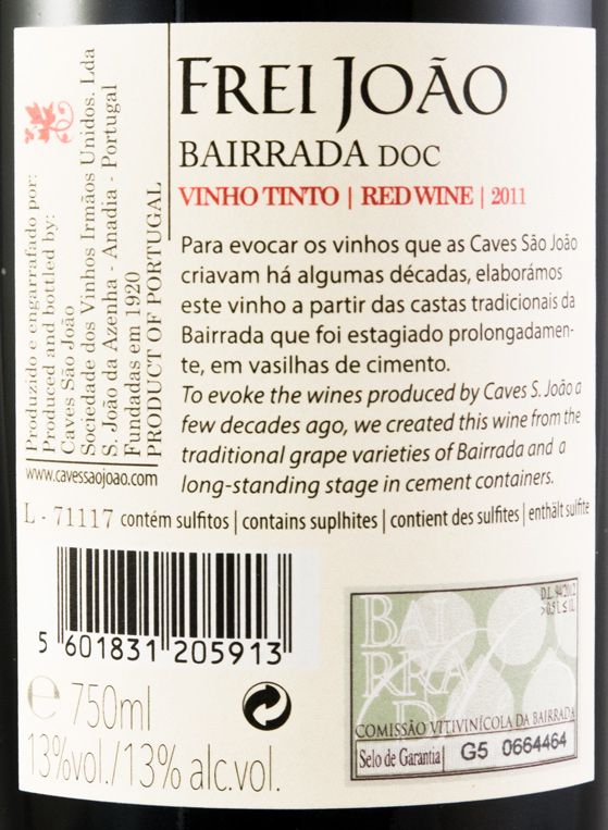 2011 Frei João red