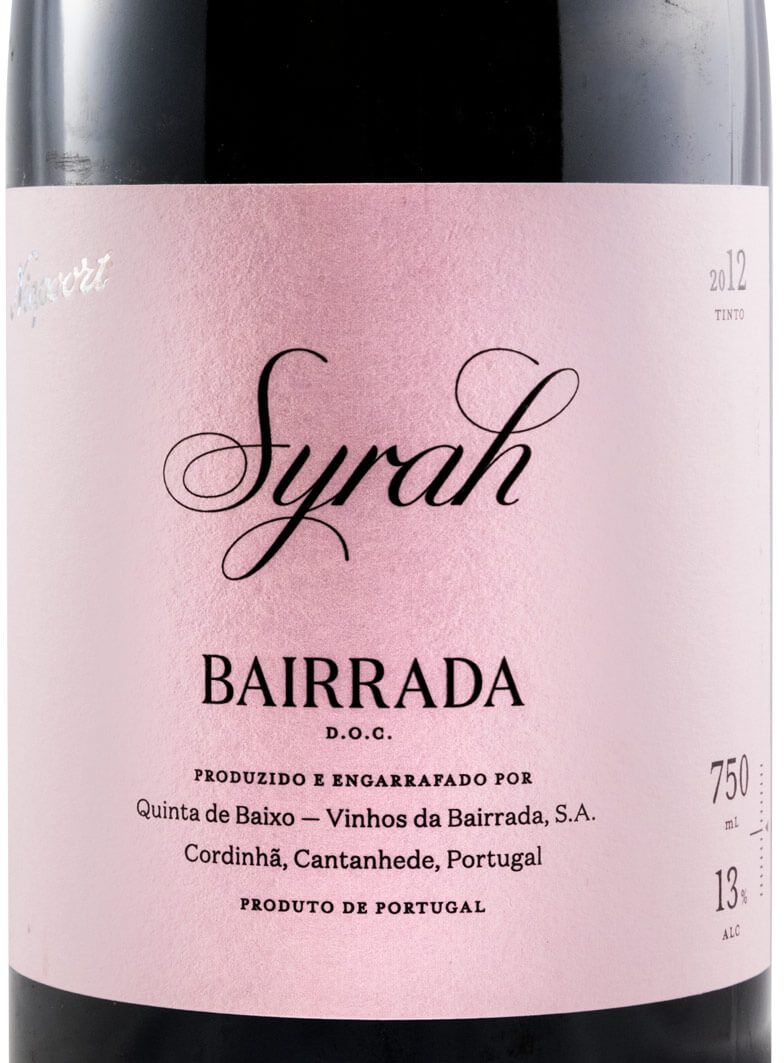 2012 Quinta de Baixo Syrah tinto