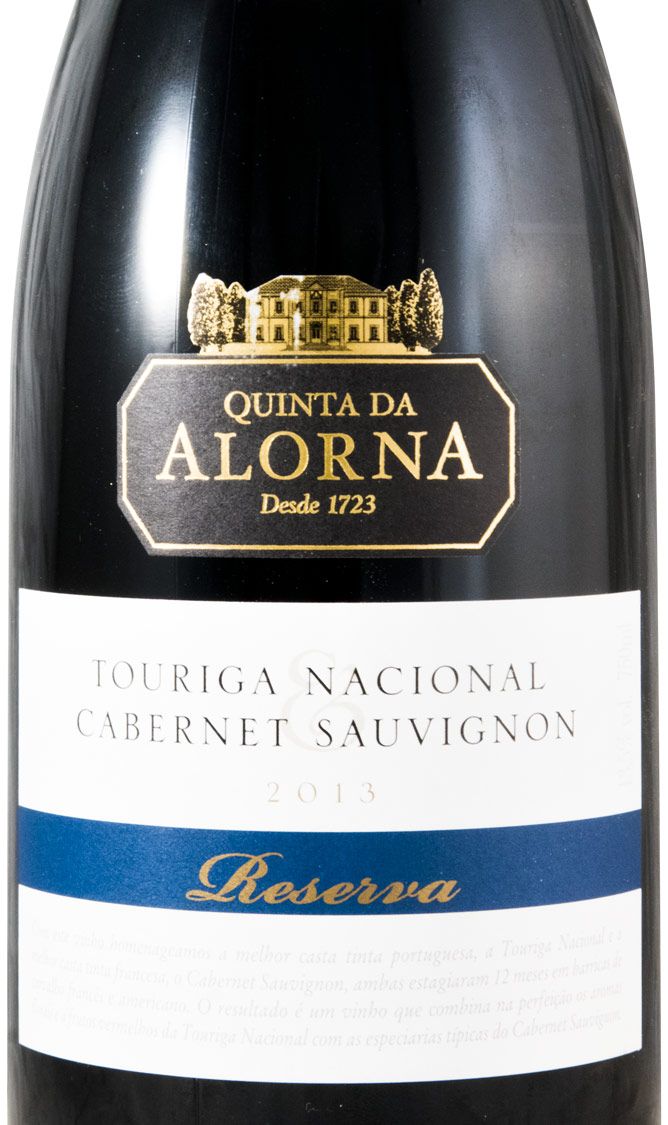 2013 Quinta da Alorna Reserva Touriga + Cabernet tinto