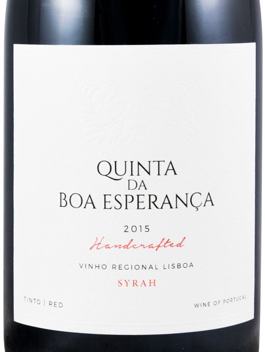 2015 Quinta da Boa Esperança Syrah red
