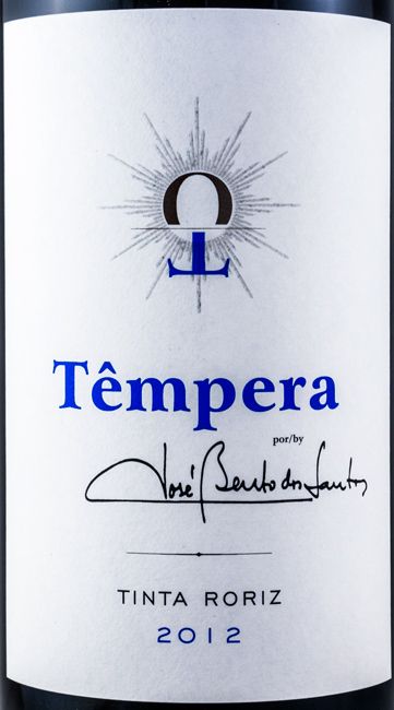 2012 Quinta do Monte d'Oiro Têmpera red