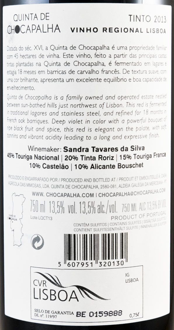 2013 Quinta de Chocapalha tinto