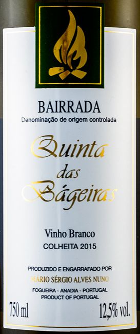 2015 Quinta das Bágeiras branco