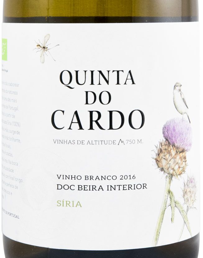 2016 Quinta do Cardo Siria organic white
