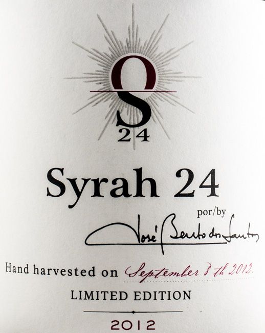2012 Quinta do Monte d'Oiro Syrah 24 red