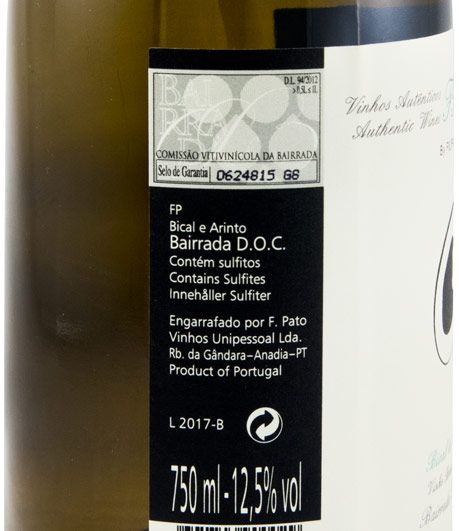 2017 Filipa Pato white