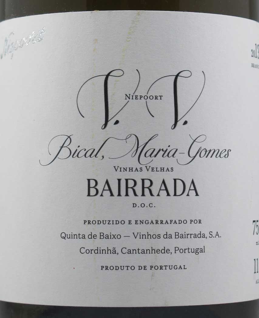 2013 Quinta de Baixo Vinhas Velhas white