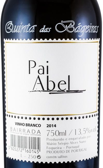 2014 Quinta das Bágeiras Pai Abel white