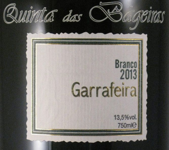 2014 Quinta das Bágeiras Garrafeira branco