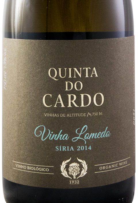 2014 Quinta do Cardo Vinha Lomedo Siria branco
