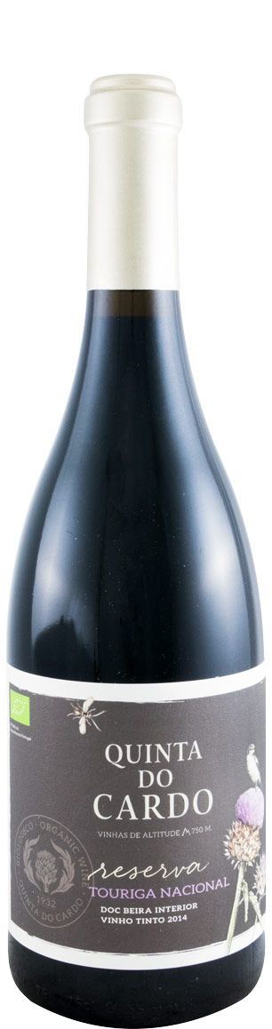 2014 Quinta do Cardo Touriga Nacional Reserva organic red