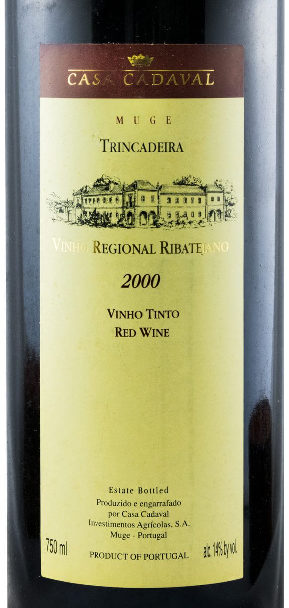 2000 Casa Cadaval Trincadeira red