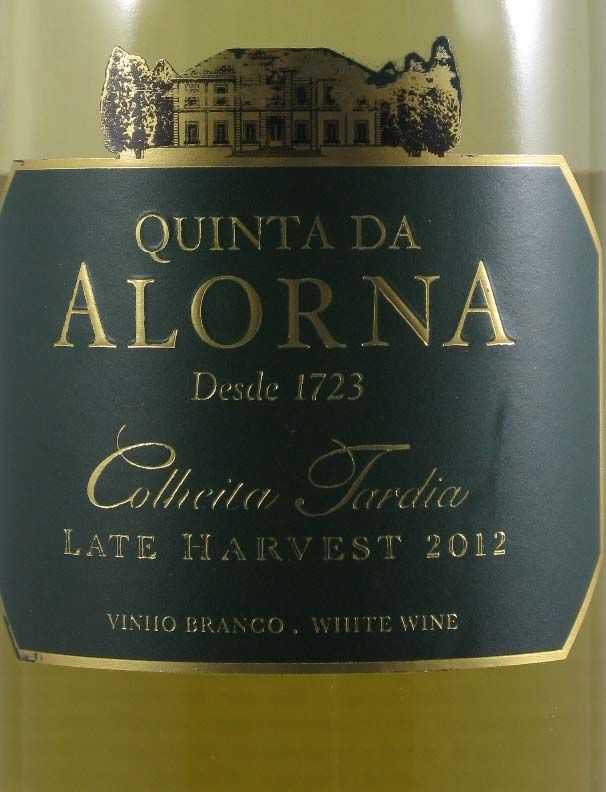 2012 Quinta da Alorna Late Harvest white 37.5cl