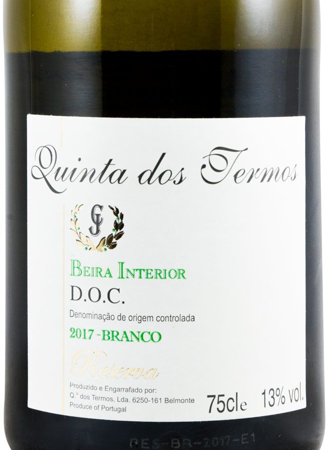 2017 Quinta dos Termos Reserva white