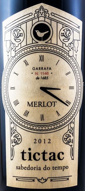 2012 Tictac Sabedoria do Tempo Merlot tinto
