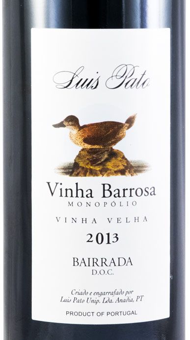 2013 Luís Pato Vinha Barrosa red