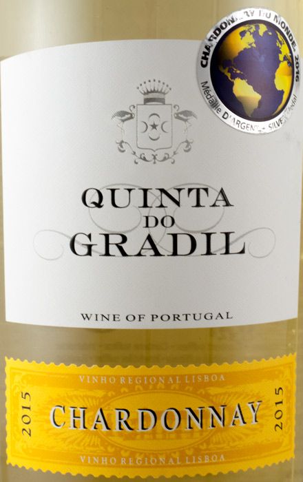 2015 Quinta do Gradil Chardonnay white