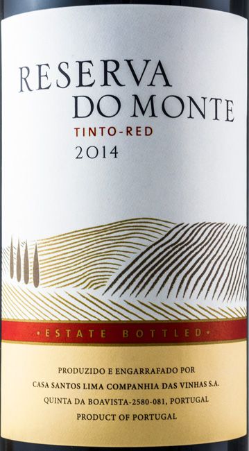 2014 Casa Santos Lima Reserva do Monte red