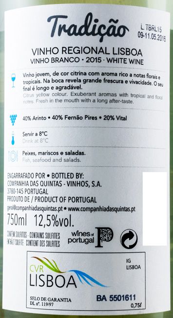 2015 Tradição white