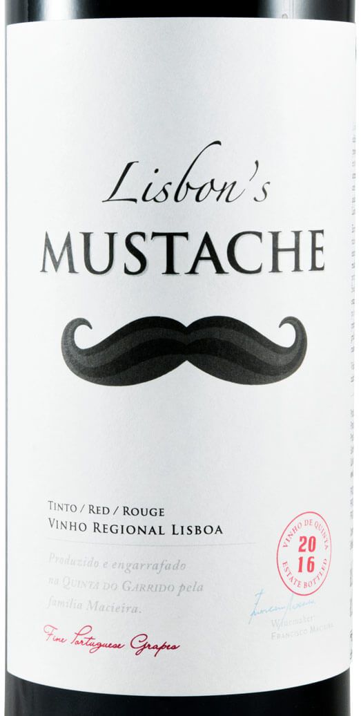 2016 Lisbon's Mustache tinto