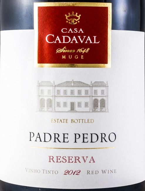 2012 Casa Cadaval Padre Pedro Reserva red