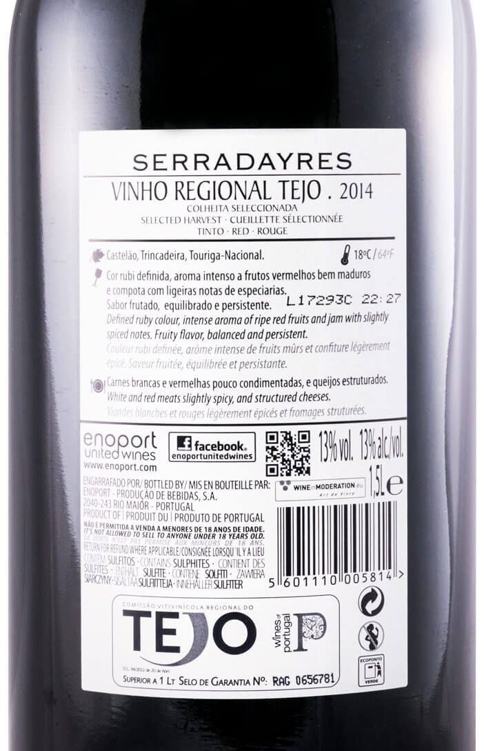 2014 Serradayres red 1.5L