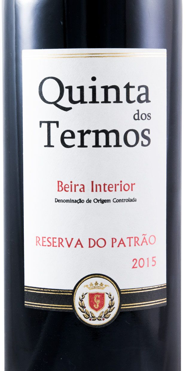 2015 Quinta dos Termos Reserva do Patrão red