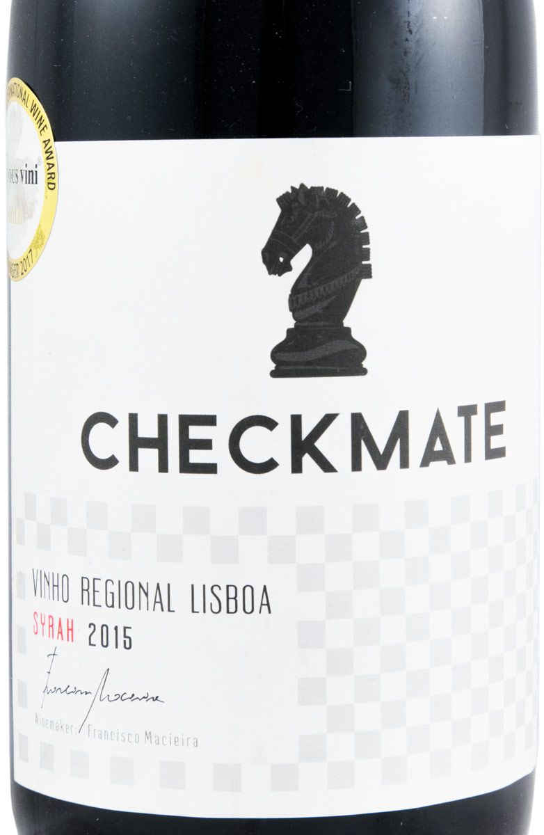 2015 Checkmate Syrah red