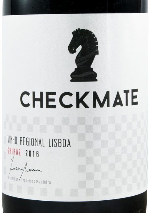 2016 Checkmate Syrah tinto
