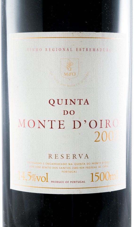 2003 Quinta do Monte d'Oiro Aurius red 1.5L