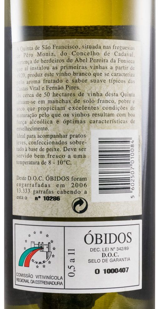 2006 Quinta de S. Francisco branco