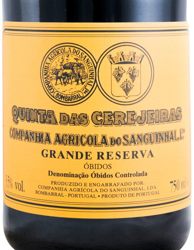 2012 Quinta das Cerejeiras Grande Reserva tinto