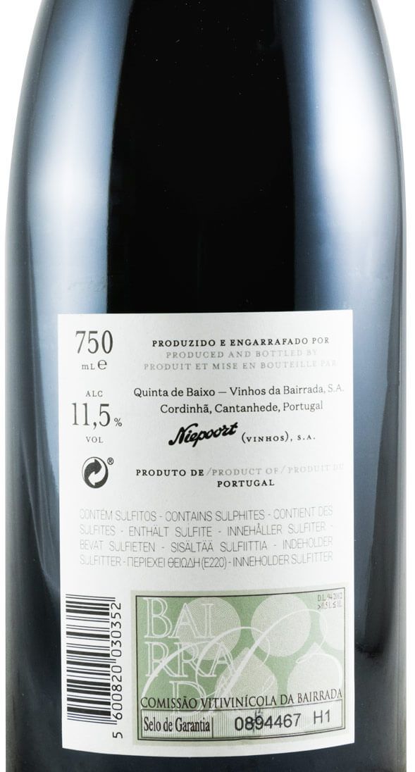 2016 Niepoort Lagar de Baixo red
