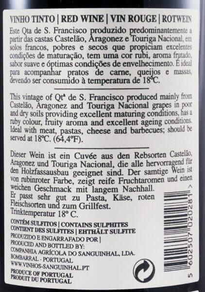 2017 Quinta de S. Francisco tinto