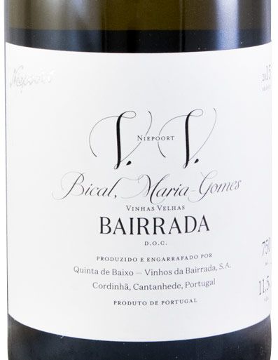 2015 Niepoort Quinta de Baixo Vinhas Velhas white