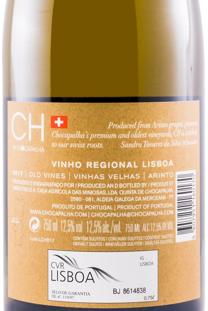2017 CH by Chocapalha Vinhas Velhas white