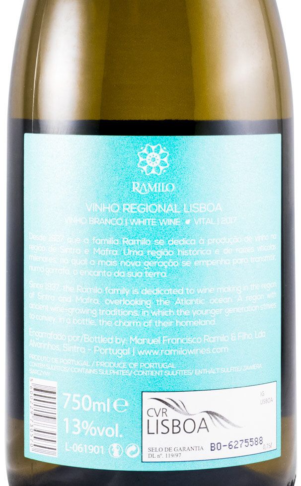 2017 Ramilo Vital white